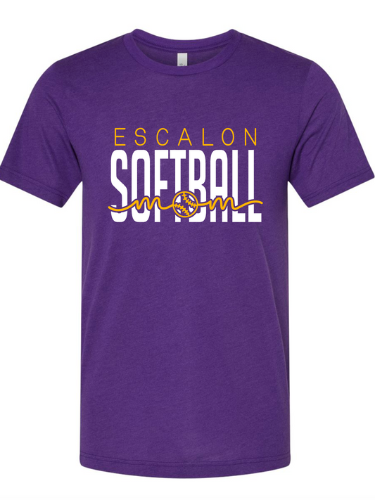 Escalon Little League- Softball Cursive - Customizable -  Multiple Shirt Styles