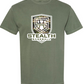 Stealth Baseball- Full Logo- MILITARY GREEN APPAREL- MULTIPLE APPAREL STYLES