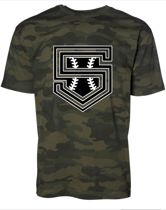 Stealth Baseball- CAMO LOGO - MULTIPLE APPAREL STYLES