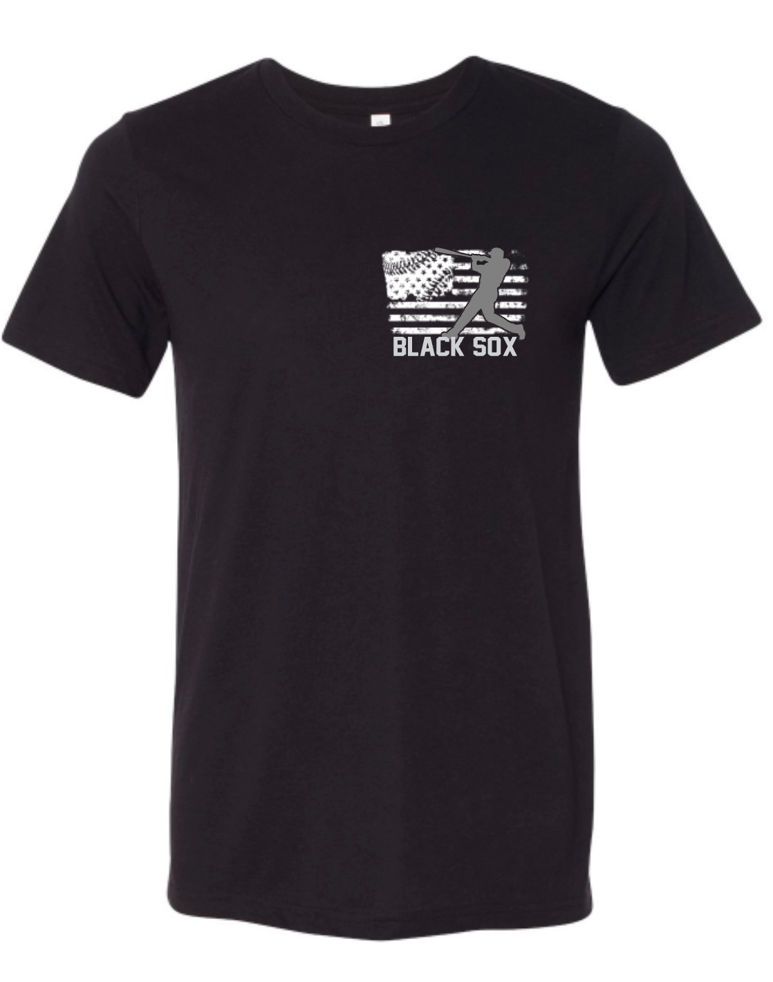 BLACK SOX - FLAG - CUSTOMIZABLE - MULTIPLE APPAREL STYLES