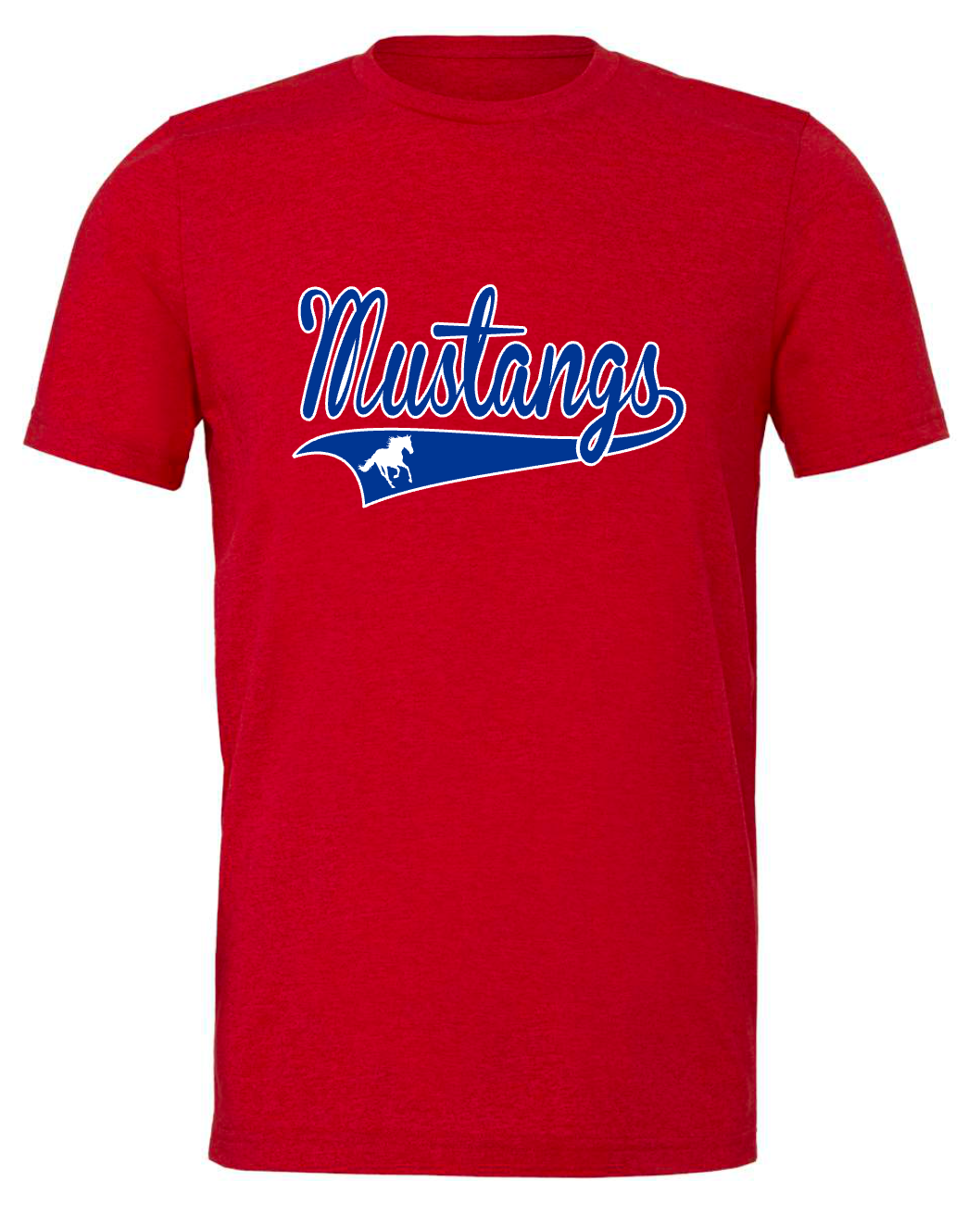 Rose Ave- Mustangs - Red Shirt  - MULTIPLE STYLES