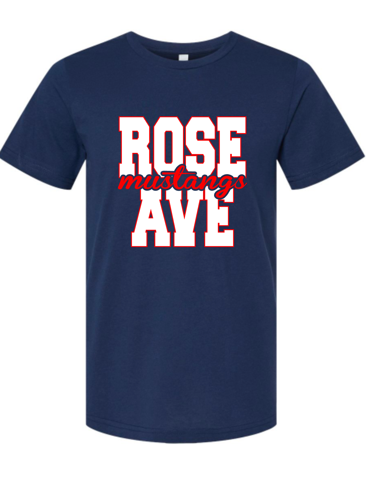 Rose Ave- Mustangs Cursive - MULTIPLE STYLES