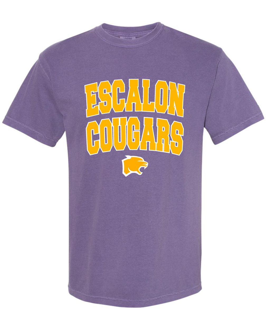 Escalon Cougars - Arch - Purple Apparel- MULTIPLE STYLES