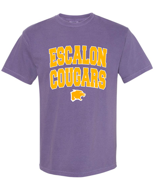 Escalon Cougars - Arch - Purple Apparel- MULTIPLE STYLES