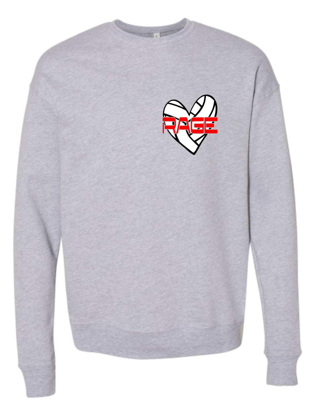 RAGE VOLLEYBALL - DOODLE - CUSTOMIZABLE - MULTIPLE APPAREL STYLES