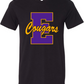 Escalon Cougars - E Cougars - Black Apparel - MULTIPLE APPAREL STYLES