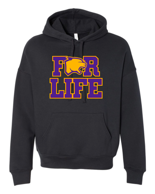 Escalon Cougars - For Life - Black Apparel - MULTIPLE APPAREL STYLES