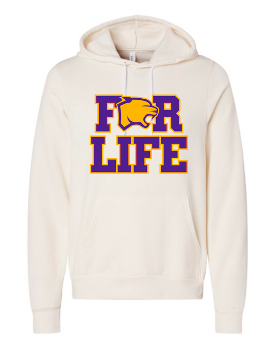 Escalon Cougars - For Life - Cream Apparel - MULTIPLE APPAREL STYLES
