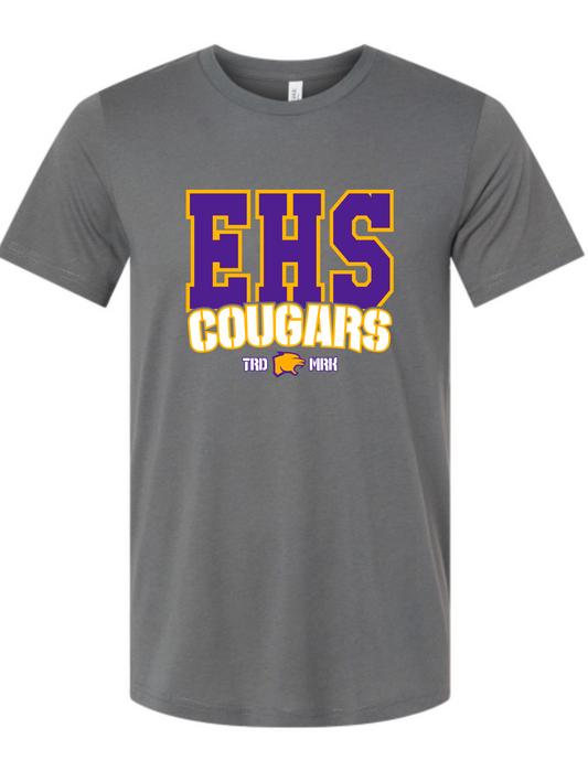 Escalon Cougars - TRD MRK - Dark Grey Apparel - MULTIPLE APPAREL STYLES