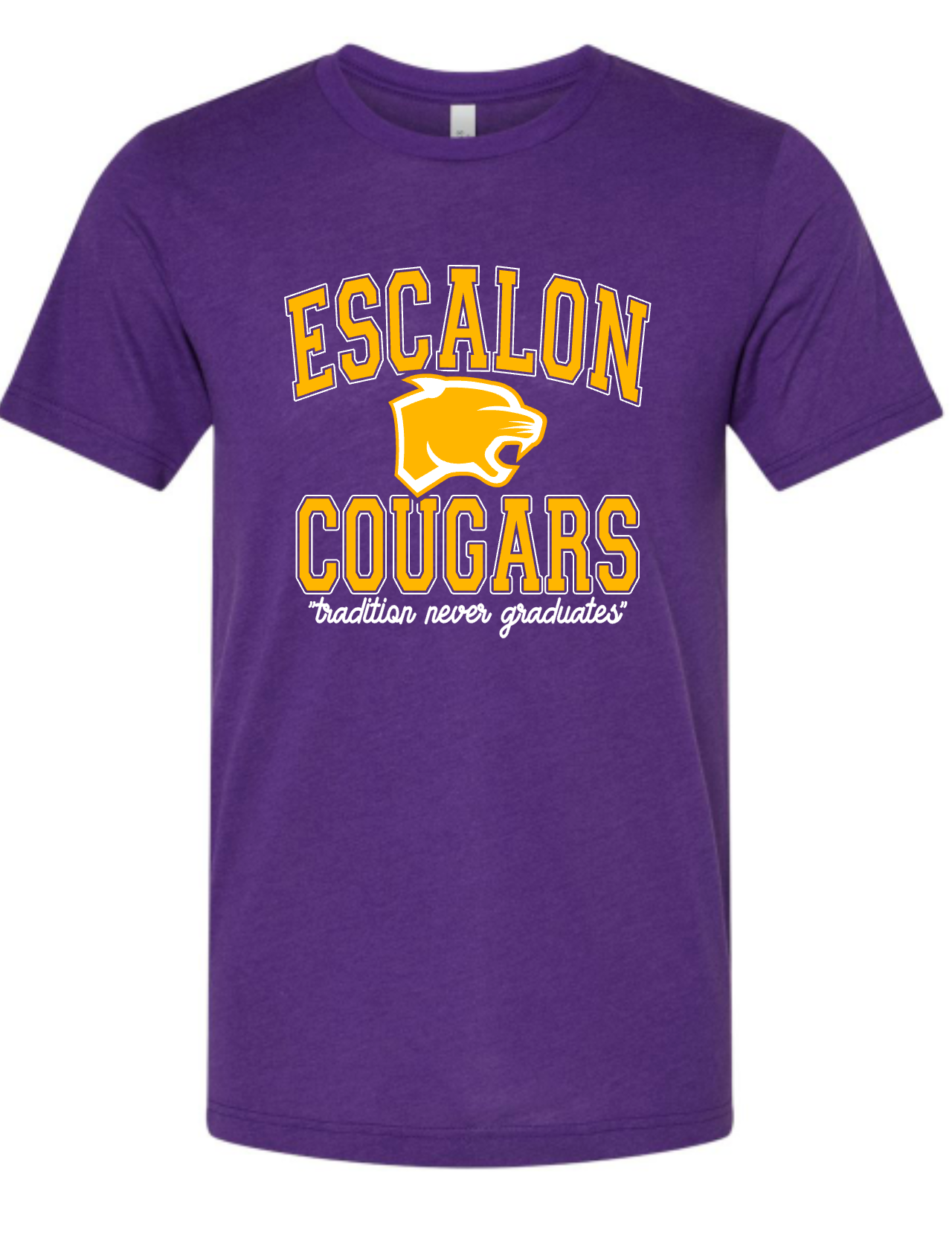 Escalon Cougars - Tradition - Purple Apparel- MULTIPLE STYLES