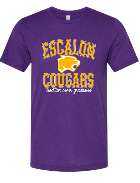 Escalon Cougars - Tradition - Purple Apparel- MULTIPLE STYLES