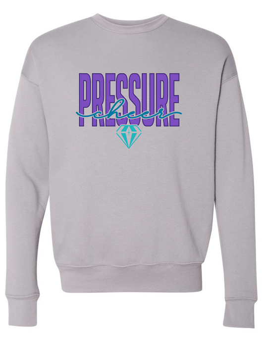 Pressure - CURSIVE- Grey Apparel - Multiple Shirt Styles