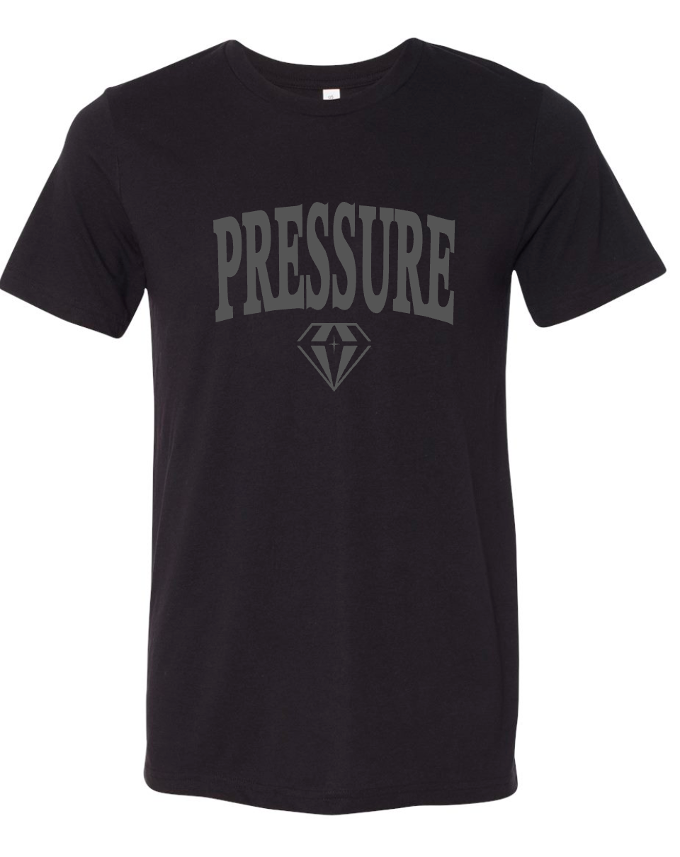 Pressure - BLACK ON BLACK PUFF  - Multiple Shirt Styles