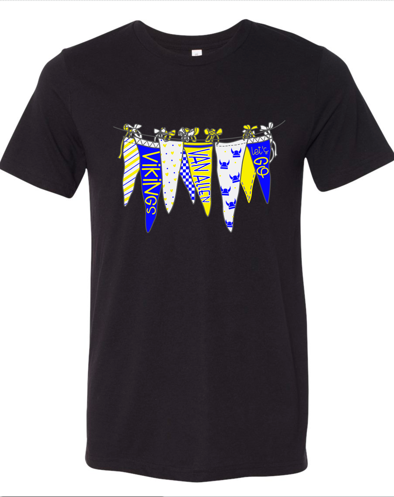 Van Allen-  Pennant Flags - Multiple Shirt Styles