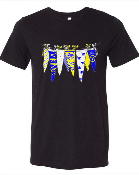 Van Allen-  Pennant Flags - Multiple Shirt Styles