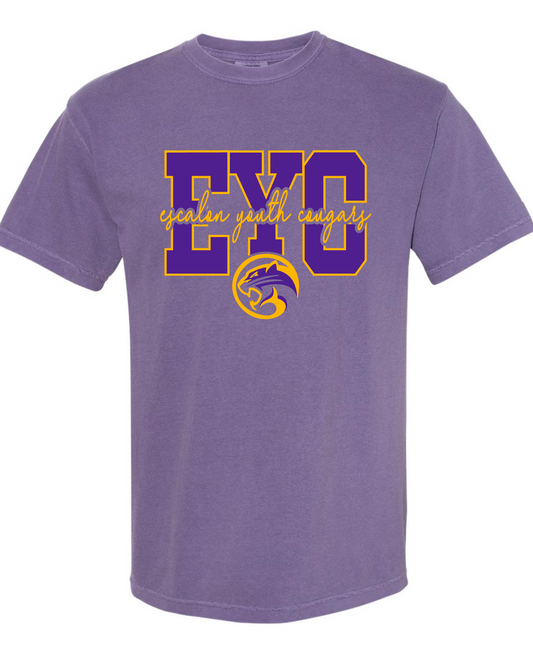 EYC - Logo Through - PURPLE APPAREL - Multiple Shirt Styles