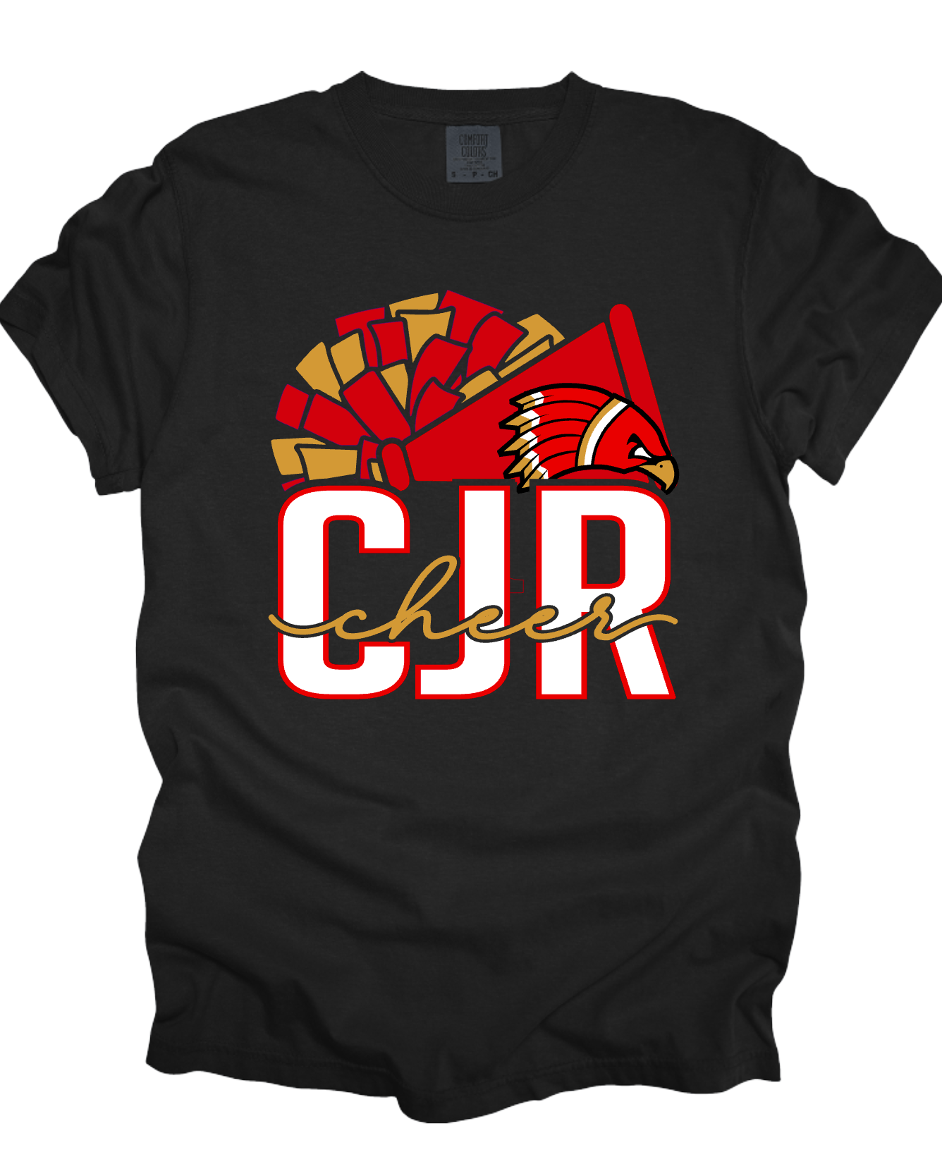 Calaveras Jr. Redhawks - CHEER  - Multiple Shirt Styles