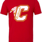 Calaveras Jr. Redhawks - C REDHAWKS - RED APPAREL - Multiple Shirt Styles