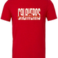 Calaveras Jr. Redhawks - CURSIVE - RED APPAREL - Multiple Shirt Styles