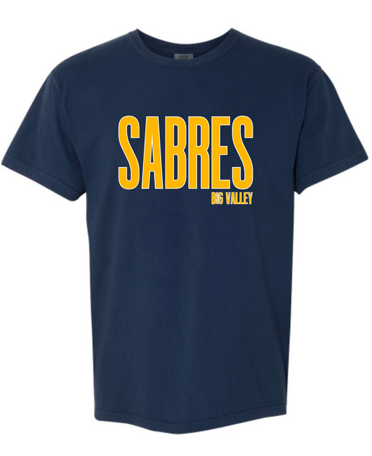 Big Valley Sabres - Tall - MULTIPLE SHIRT STYLES