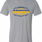 Big Valley Sabres - GREY Football - MULTIPLE SHIRT STYLES