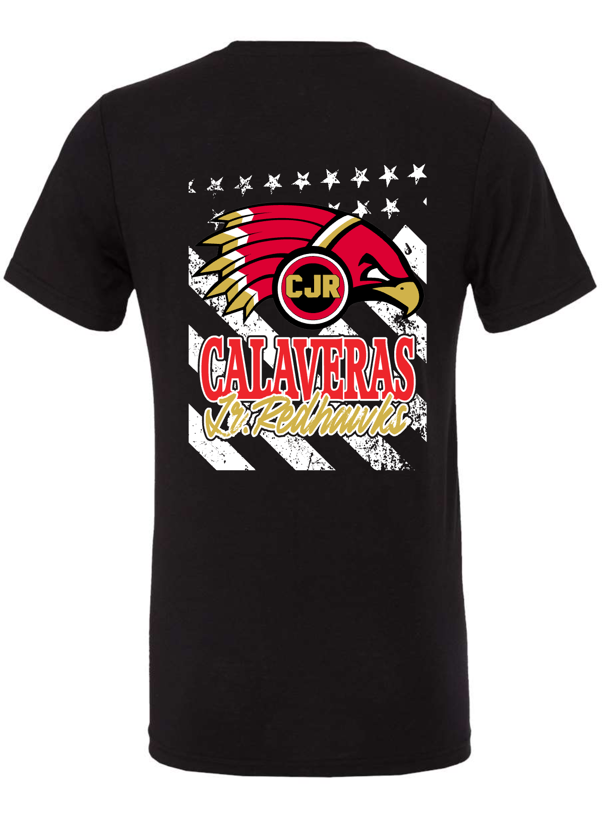Calaveras Jr. Redhawks - CJR FLAG - Multiple Shirt Styles