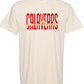 Calaveras Jr. Redhawks - CALAVERAS CURSIVE- CREAM APPAREL - Multiple Shirt Styles