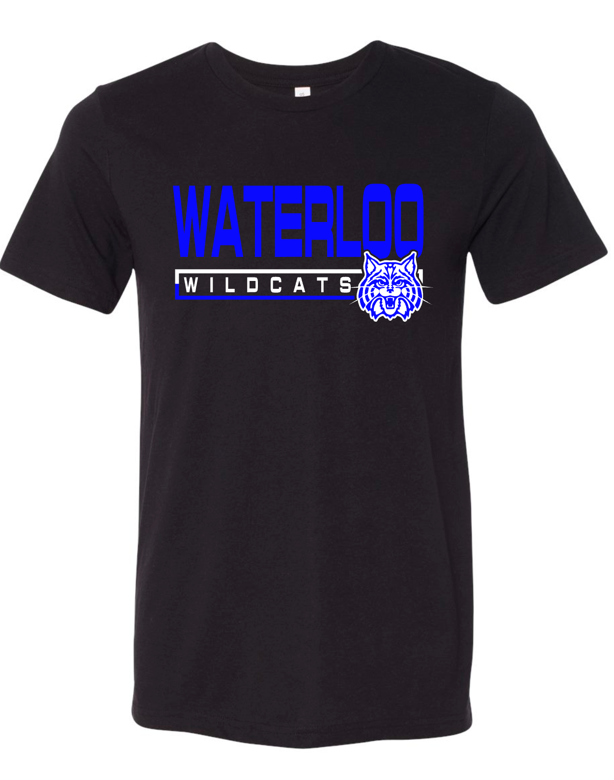 Waterloo Wildcats - Rectangle - Multiple Shirt Styles