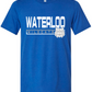 Waterloo Wildcats - Rectangle BLUE SHIRTS - Multiple Shirt Styles