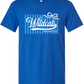 Waterloo Wildcats - Stripes & Bow- BLUE SHIRTS - Multiple Shirt Styles