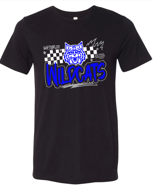 Waterloo Wildcats - Edgy - Multiple Shirt Styles
