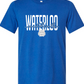 Waterloo Wildcats - Cursive- BLUE SHIRTS - Multiple Shirt Styles