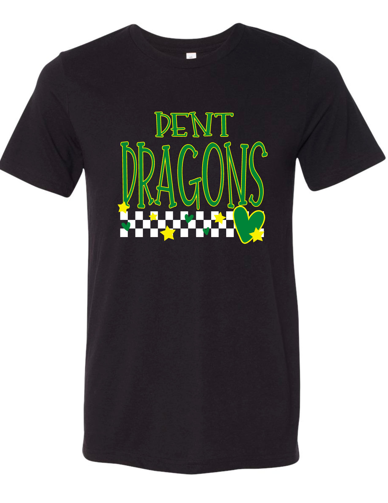 Dent Dragons - Girly Checkered - MULTIPLE SHIRT STYLES