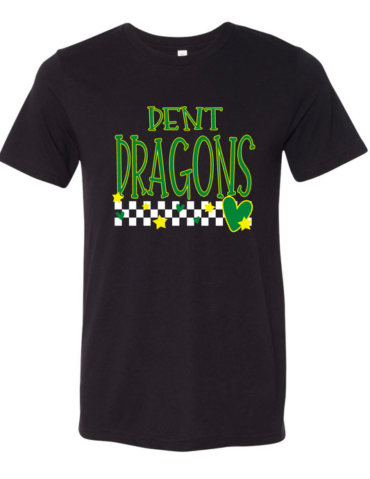 Dent Dragons - Girly Checkered - MULTIPLE SHIRT STYLES