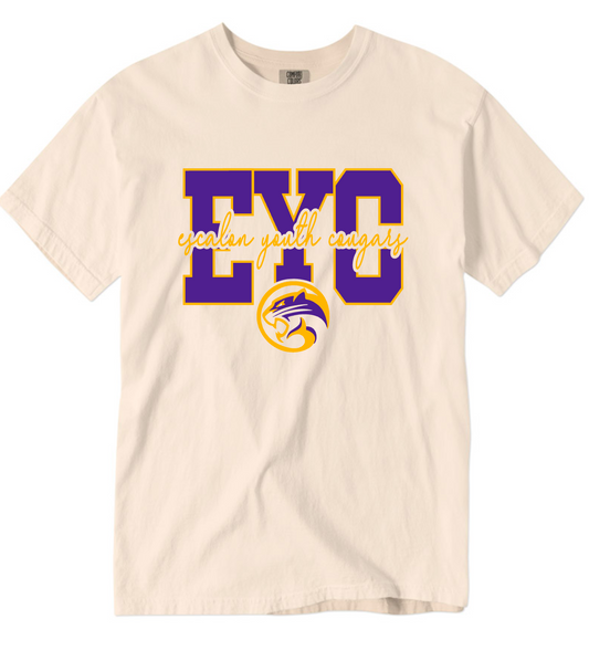 EYC - Cursive- CREAM APPAREL - Multiple Shirt Styles