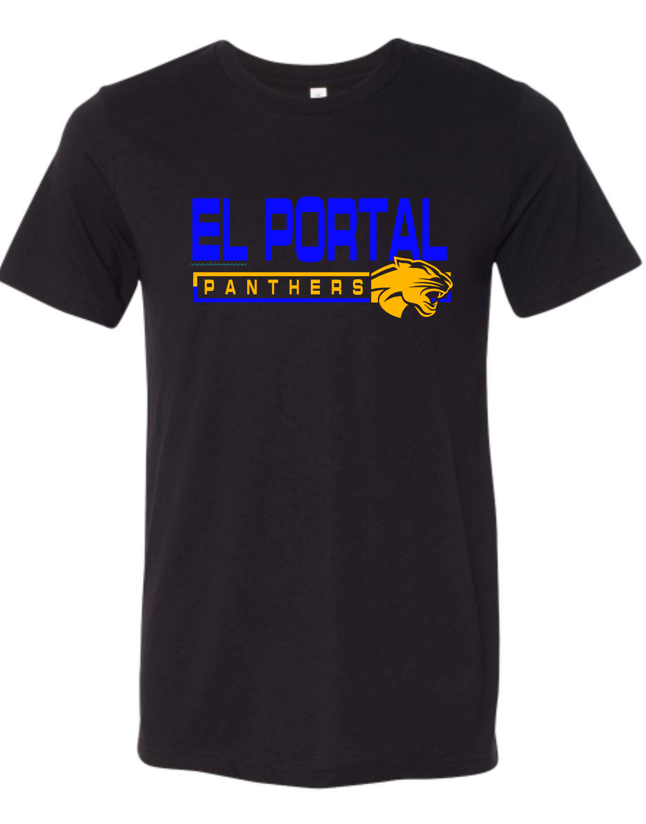 El Portal Panthers - Rectangle - MULTIPLE SHIRT STYLES