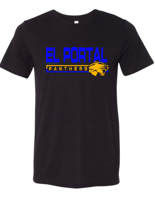 El Portal Panthers - Rectangle - MULTIPLE SHIRT STYLES