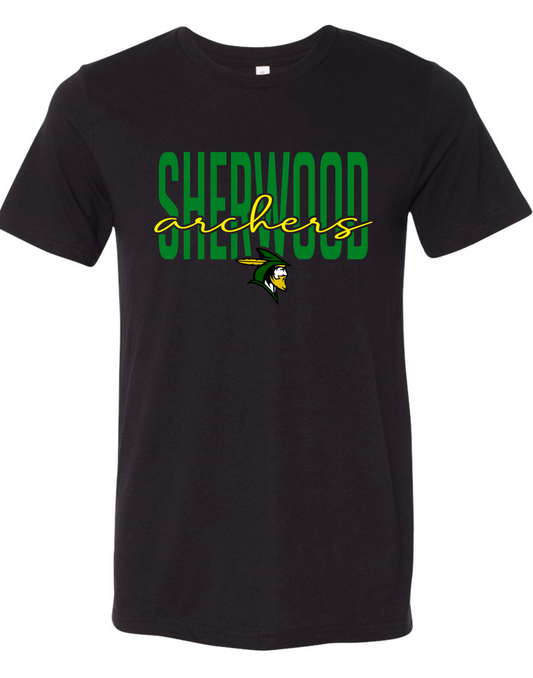 Sherwood Archers- Cursive - MULTIPLE STYLES