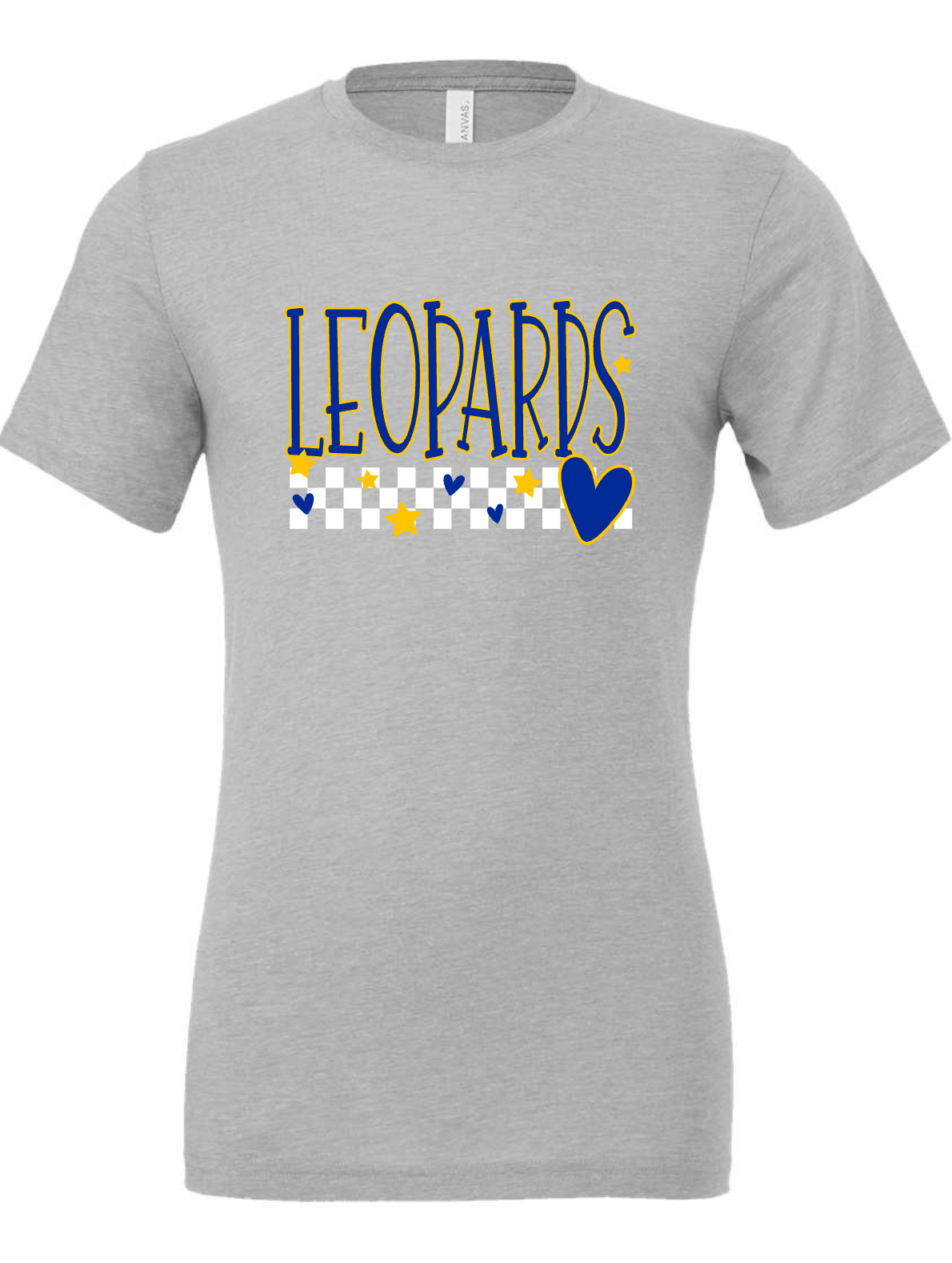 Live Oak Leopards- GIRLY CHECK - MULTIPLE SHIRT STYLES
