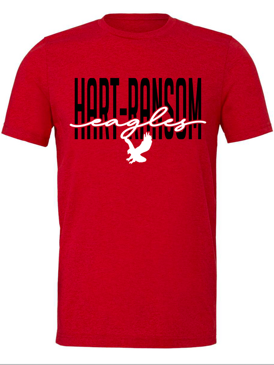 Hart Ransom Eagles - Cursive - MULTIPLE SHIRT STYLES