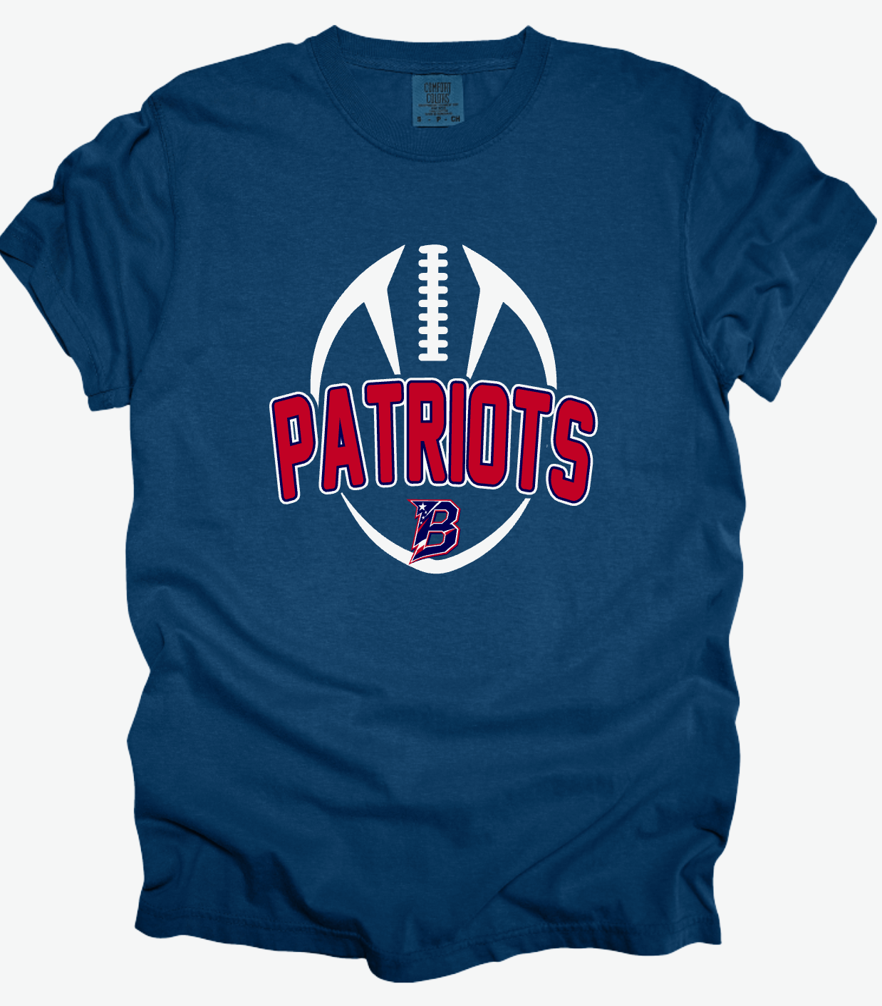 Beyer Patriots - Football - Navy APPAREL -  MULTIPLE SHIRT STYLES