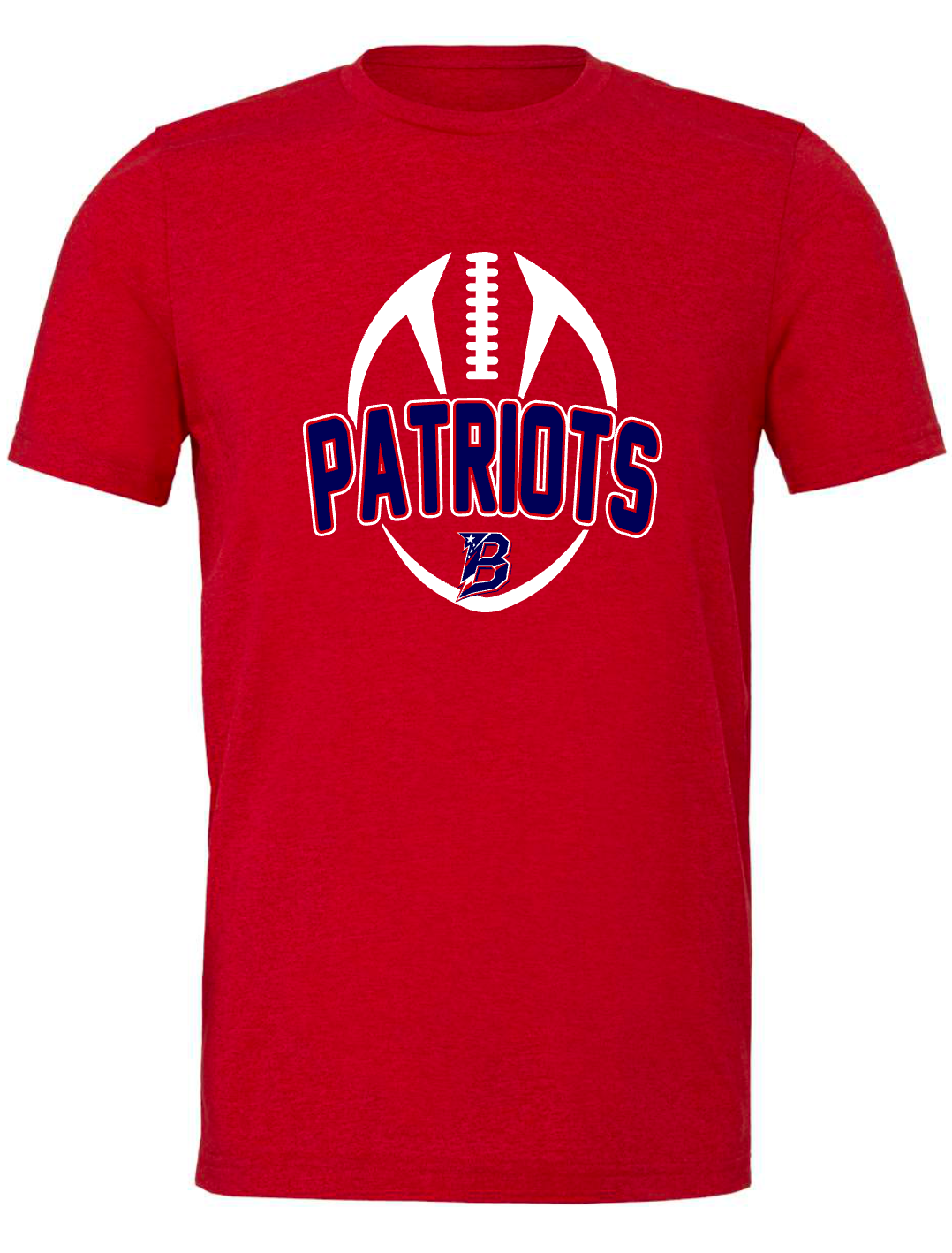 Beyer Patriots - Football - RED APPAREL -  MULTIPLE SHIRT STYLES
