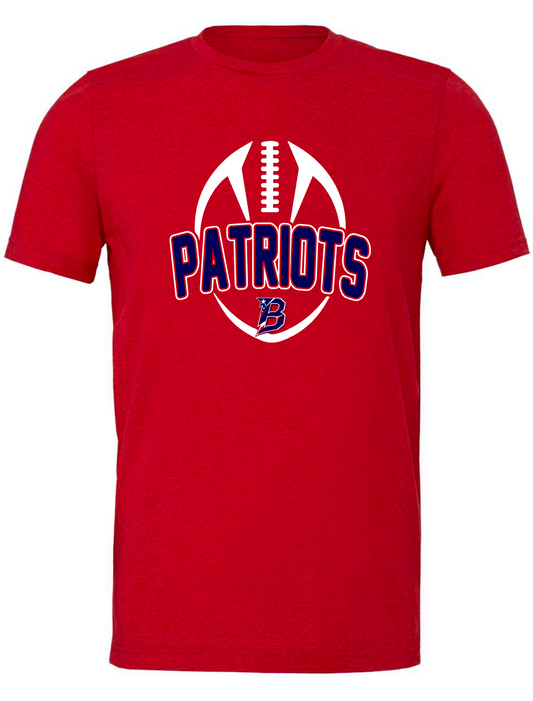Beyer Patriots - Football - RED APPAREL -  MULTIPLE SHIRT STYLES