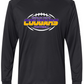 EYC - Football 2 - BLACK APPAREL - Multiple Shirt Styles