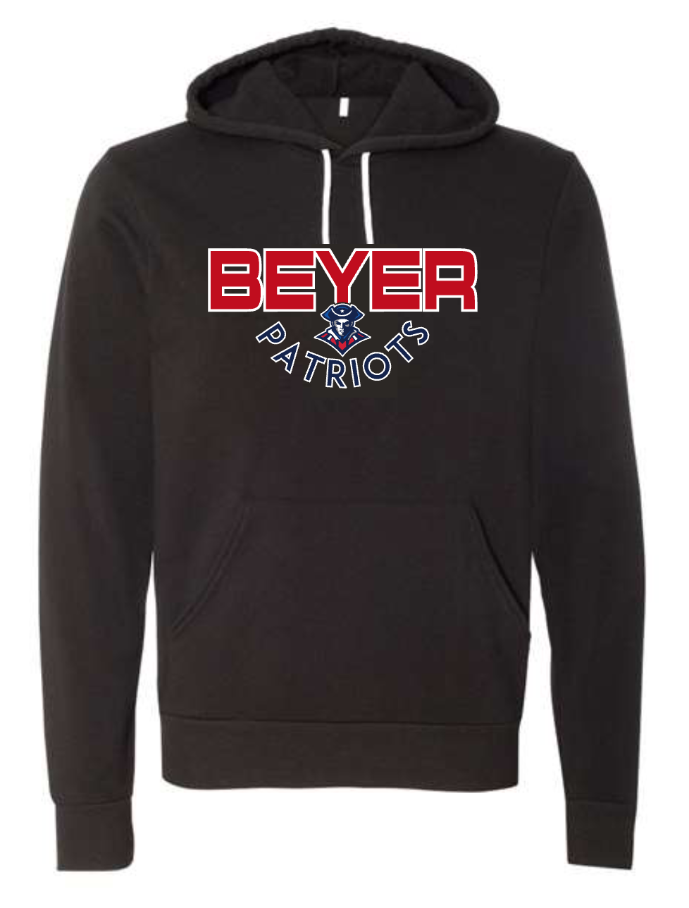 Beyer Patriots - Circle - BLACK APPAREL -  MULTIPLE SHIRT STYLES