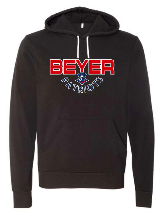 Beyer Patriots - Circle - BLACK APPAREL -  MULTIPLE SHIRT STYLES