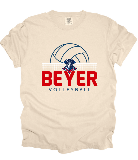 Beyer Patriots - Volleyball Ball - Cream APPAREL -  MULTIPLE SHIRT STYLES