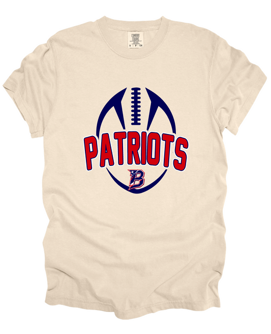 Beyer Patriots - Football- Cream APPAREL -  MULTIPLE SHIRT STYLES