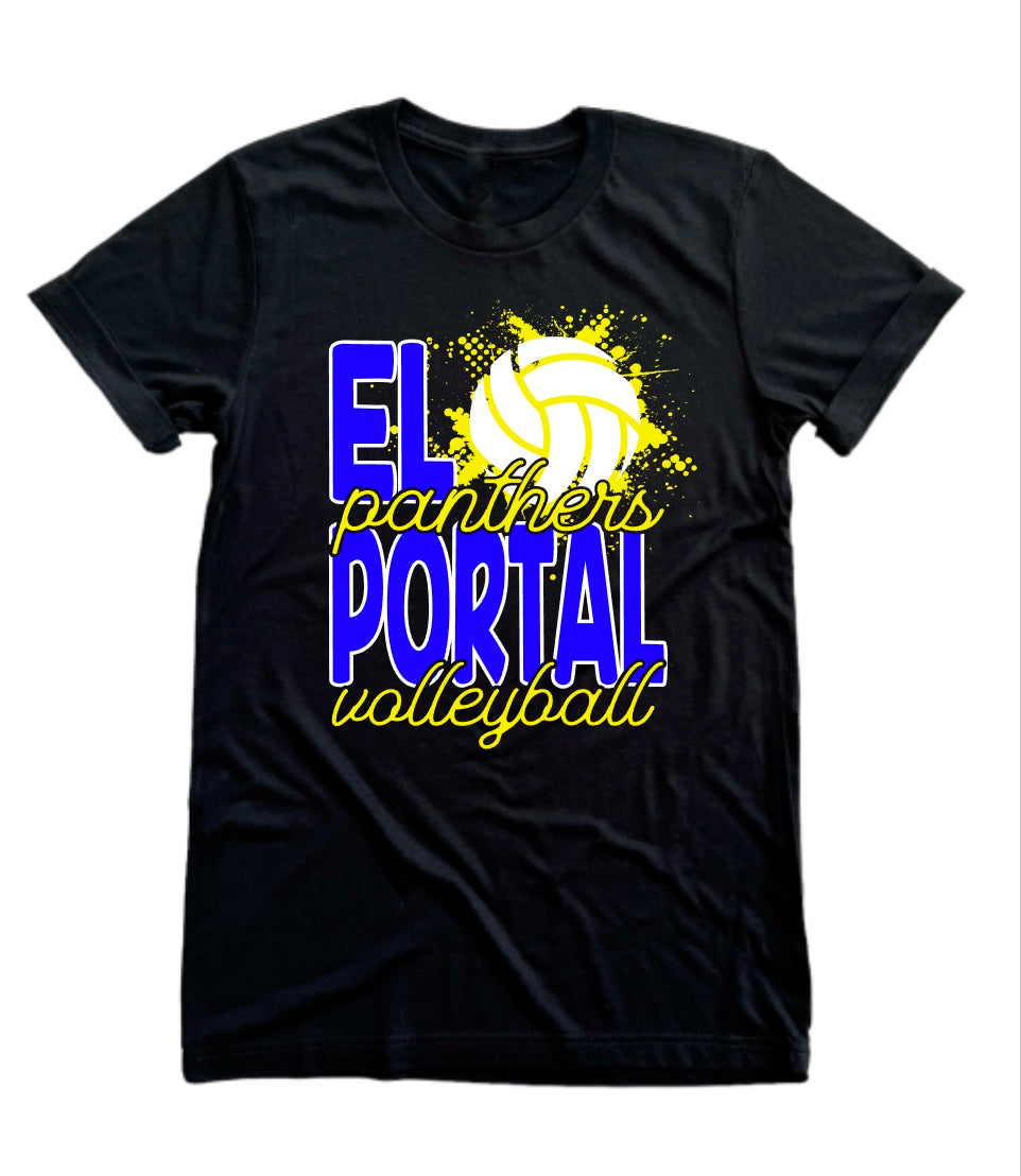El Portal Volleyball Splatter
