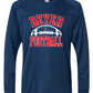 Beyer Patriots -Half  Football - Navy APPAREL -  MULTIPLE SHIRT STYLES